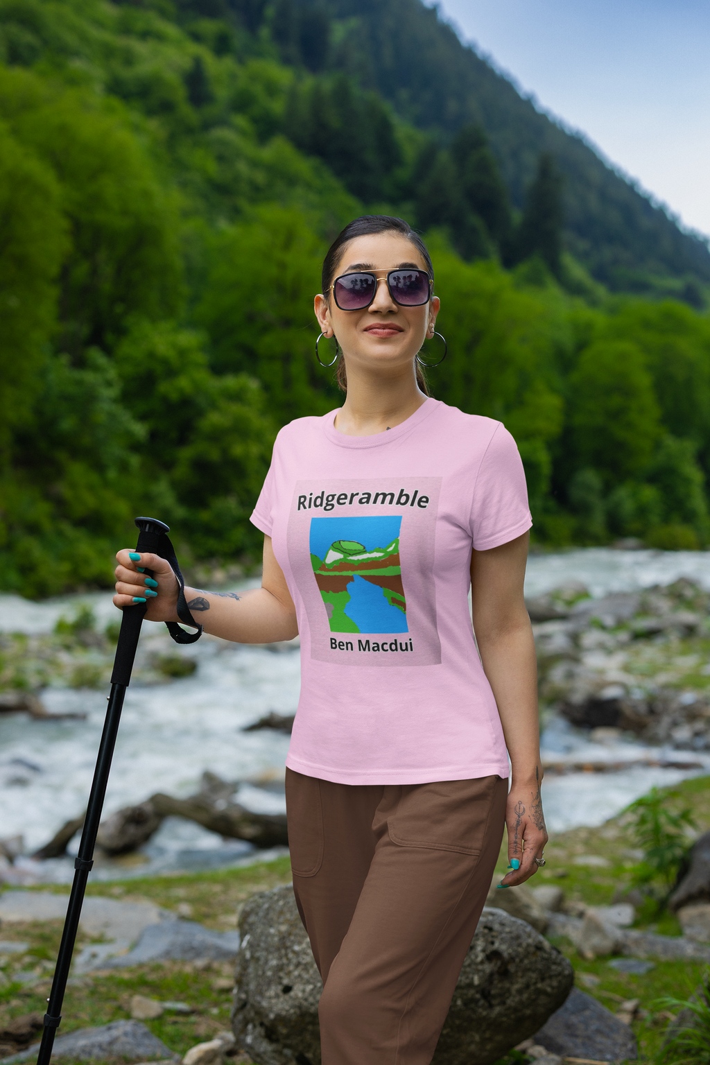 Womens Ridgeramble T-Shirt - Ben Macdui